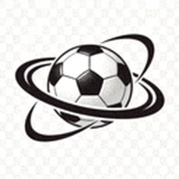 天天看球网站Logo - 一个活力四射的足球与篮球组合图标